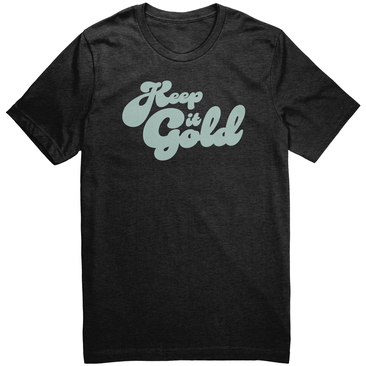 Keep_It_Gold_T-Shirt_Black_Heather_Mockup.png